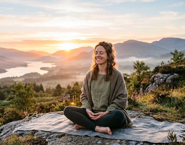 Ranní pohyb v přírodě a vědomé dýchání